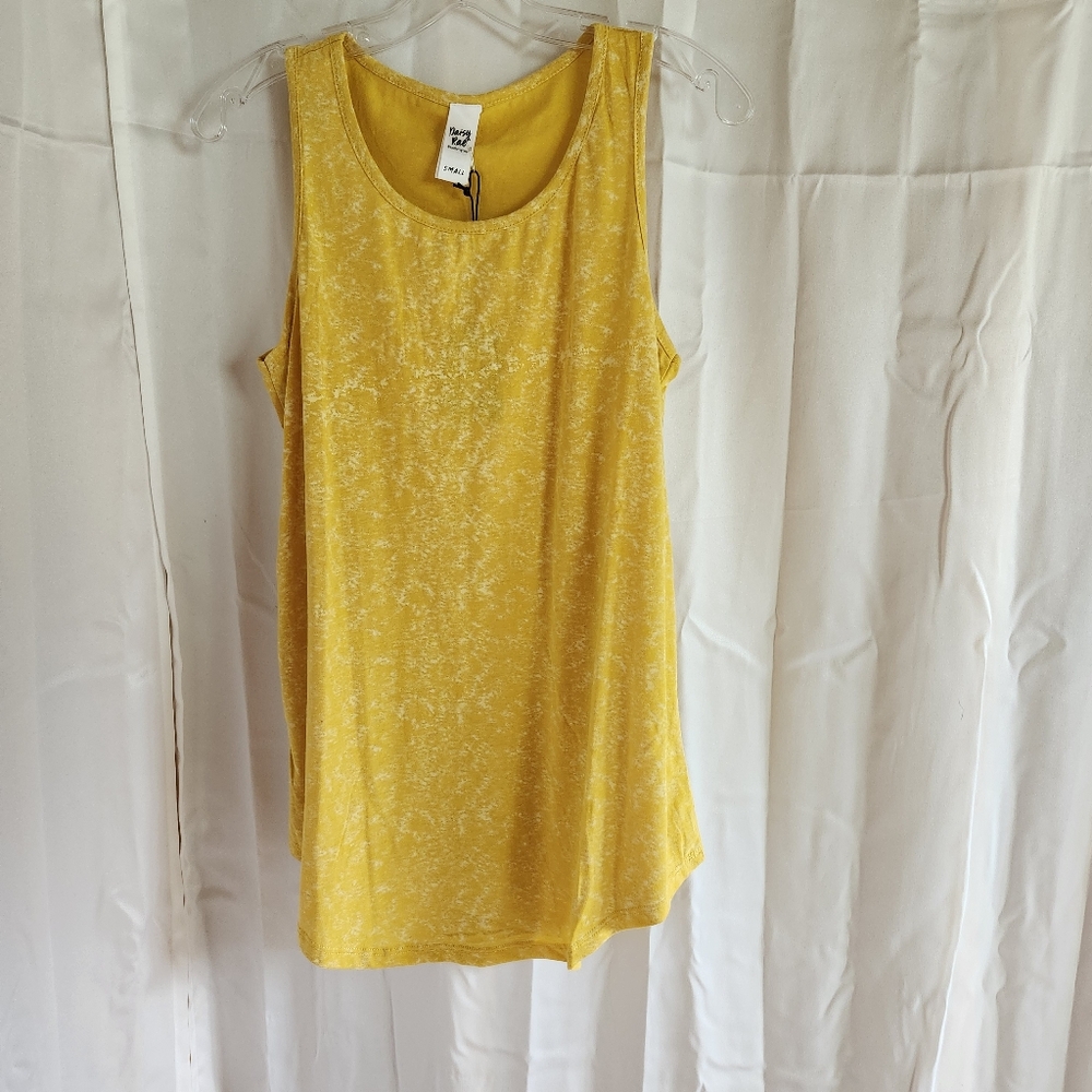 Dasiy Rae Sunny Daze Acid Wash Tank Top